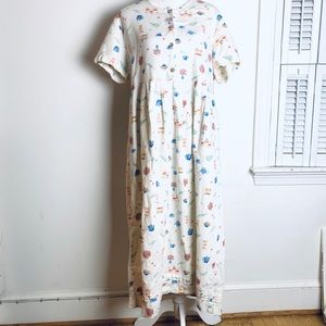 tea party maxi dress